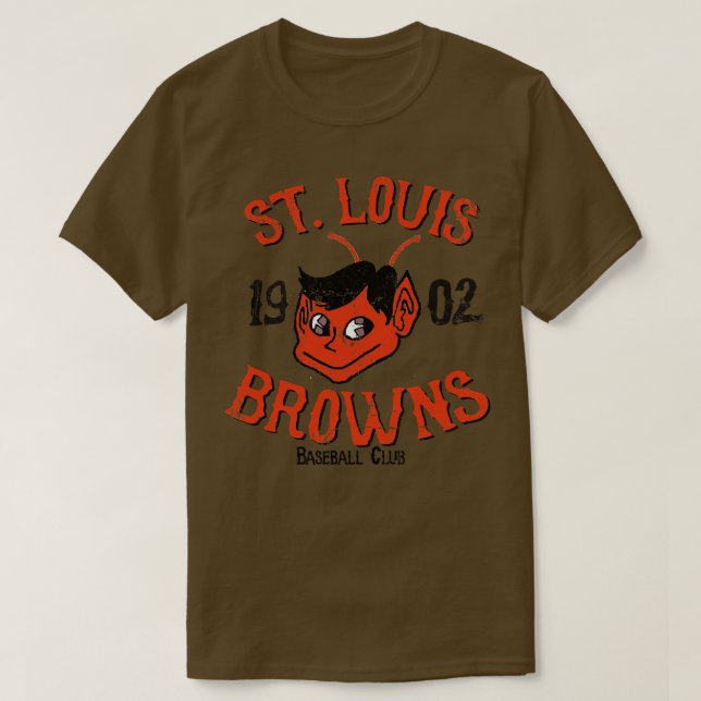 St Louis Browns 1 T-Shirt (Design Front)