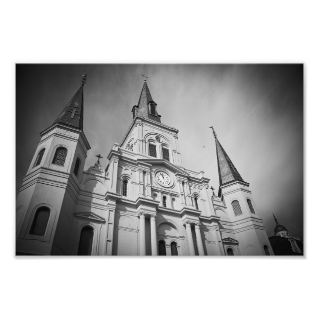 St Louis Cathedral Photo Print (Front)