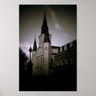St. Louis Cathedral Poster