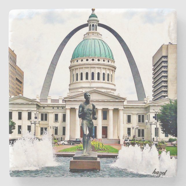 St. Louis, Courthouse, Arch, Saint Louis Coasters (Front)