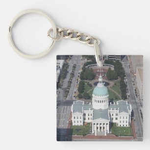 St. Louis Courthouse Keychain