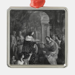 St. Louis distributing alms Metal Tree Decoration