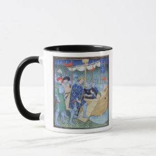 St. Louis embarking for the Crusades Mug