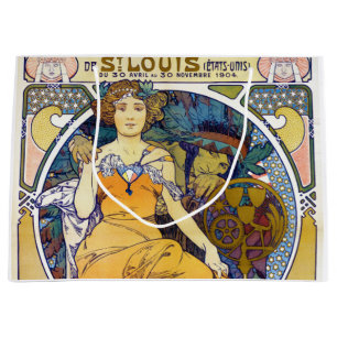 St. Louis Exhibition, Mucha Large Gift Bag