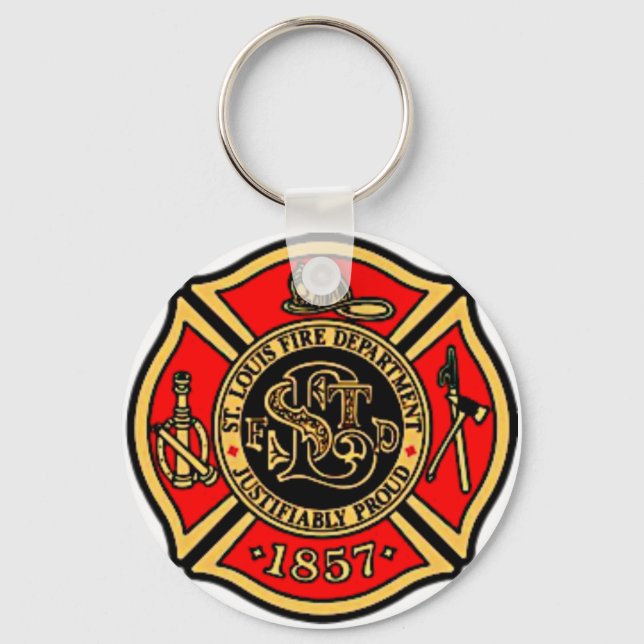 St. LOUIS FIRE DEPARTMENT. Key Ring (Front)