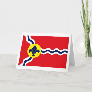 St. Louis Flag Greeting Card