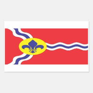 St. Louis flag Rectangular Sticker