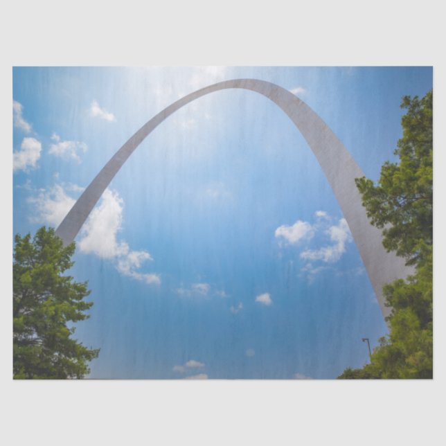 St. Louis Gateway Arch Tissue Paper (Front)