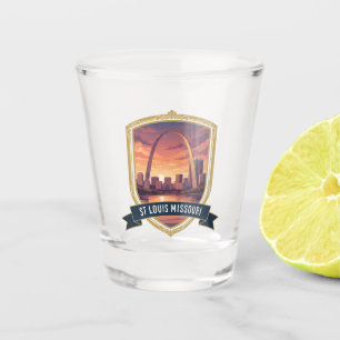 St Louis Gateway Arch Travel Shot Glass