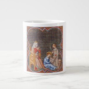 St. Louis IX of France Patron of Kings Large Coffee Mug