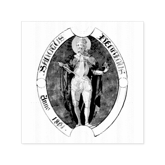 St. Louis IX of France Patron of Kings Self-inking Stamp (Design)