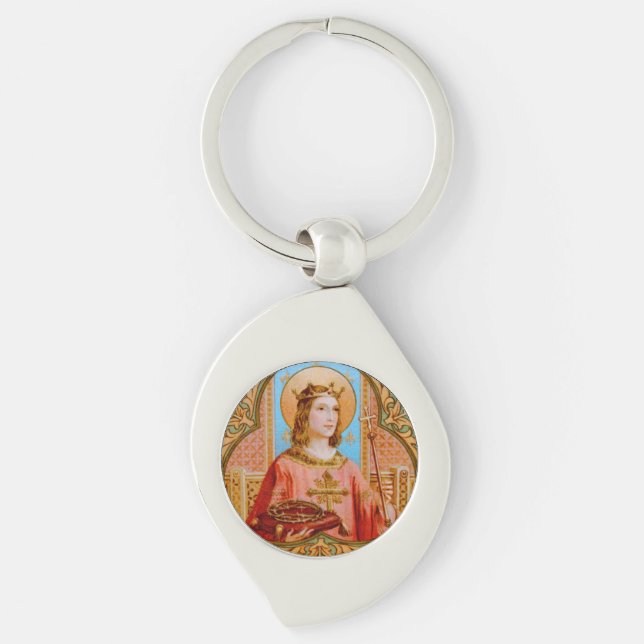 St. Louis IX the King (BK 004) Key Ring (Front)