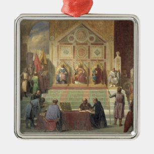 St. Louis  King of France Metal Tree Decoration