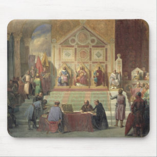 St. Louis King of France Mouse Pad