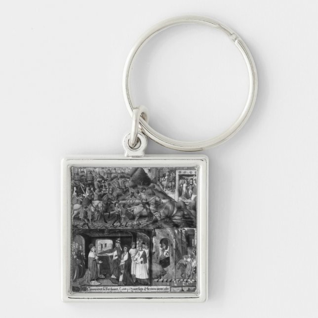 St. Louis  Leaving for the Crusade Key Ring (Front)