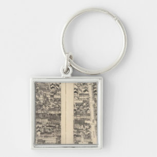 St. Louis, Missouri 12 Key Ring
