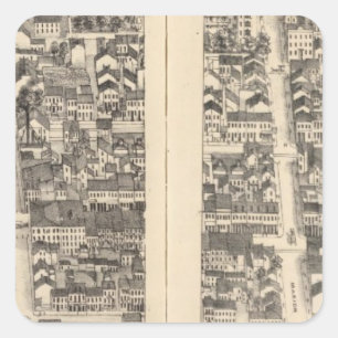 St. Louis, Missouri 12 Square Sticker