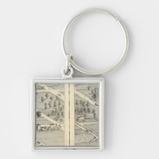 St. Louis, Missouri 13 Key Ring (Front)