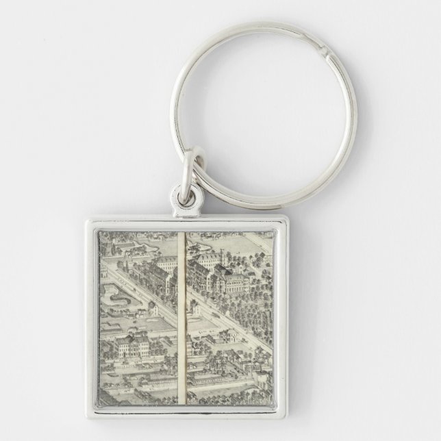 St. Louis, Missouri 14 Key Ring (Front)