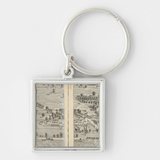 St. Louis, Missouri 17 Key Ring (Front)