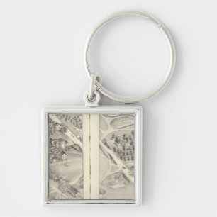 St. Louis, Missouri 18 Key Ring