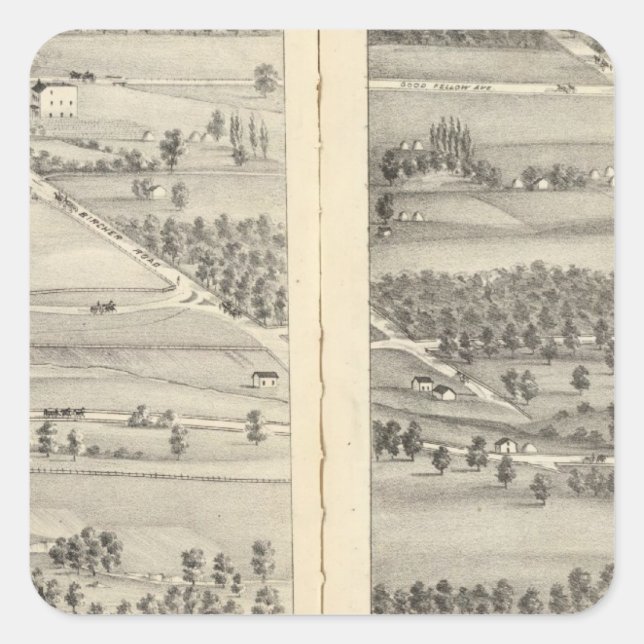 St. Louis, Missouri 18 Square Sticker (Front)