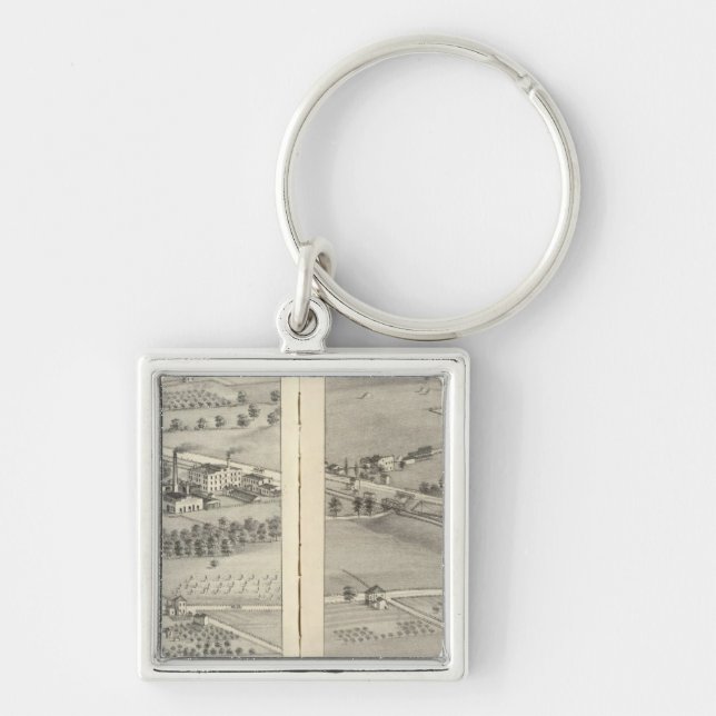 St. Louis, Missouri 2 Key Ring (Front)