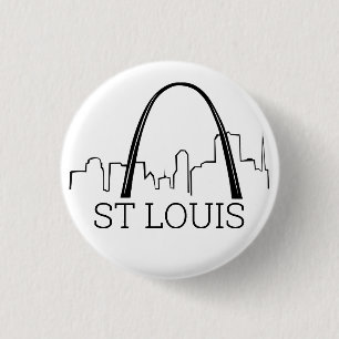 St. Louis, Missouri 3 Cm Round Badge