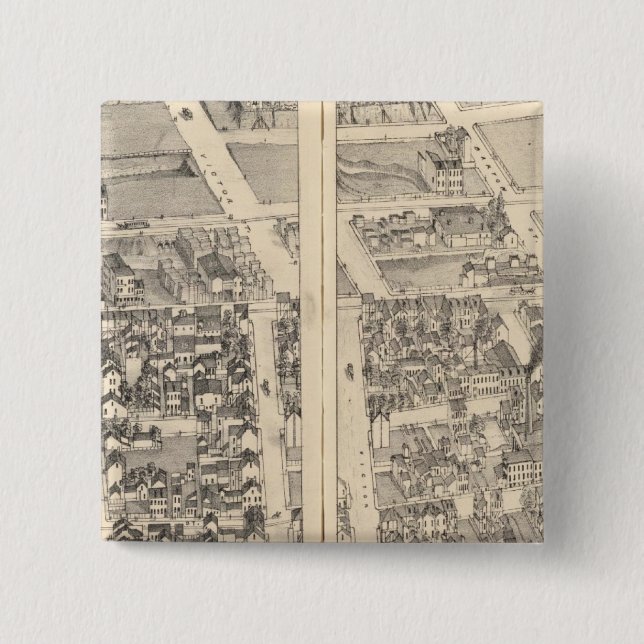 St. Louis, Missouri 5 15 Cm Square Badge (Front)