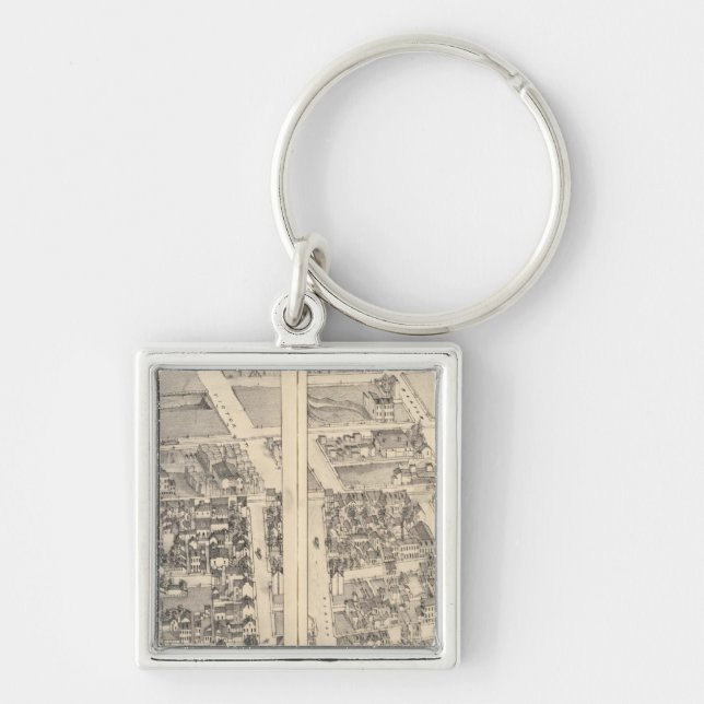 St. Louis, Missouri 5 Key Ring (Front)