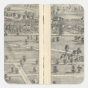 St. Louis, Missouri 5 Square Sticker
