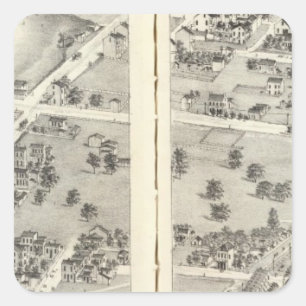 St. Louis, Missouri 6 Square Sticker