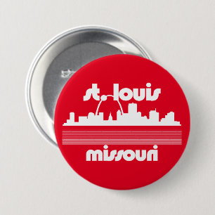 St. Louis Missouri 7.5 Cm Round Badge