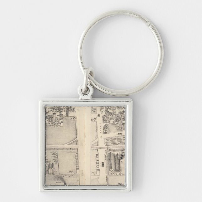 St. Louis, Missouri 7 Key Ring (Front)