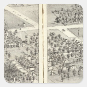 St. Louis, Missouri 7 Square Sticker