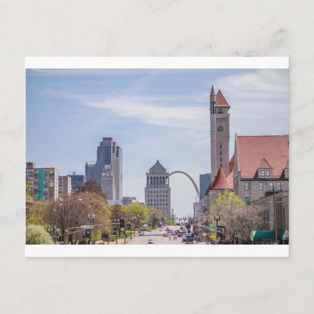 St. Louis Missouri arch Postcard (Front)