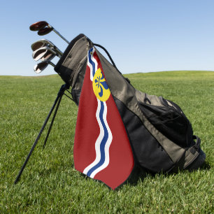 St. Louis (Missouri) city flag  Golf Towel