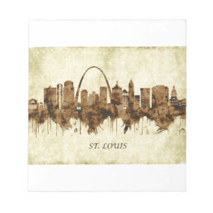 St. Louis Missouri Cityscape Notepad