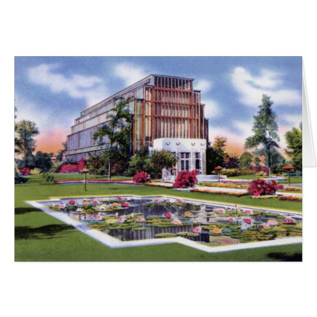 St. Louis Missouri Forest Park Jewel Box (Front Horizontal)