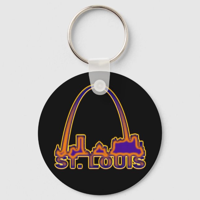 ST. LOUIS, MISSOURI KEY RING (Front)