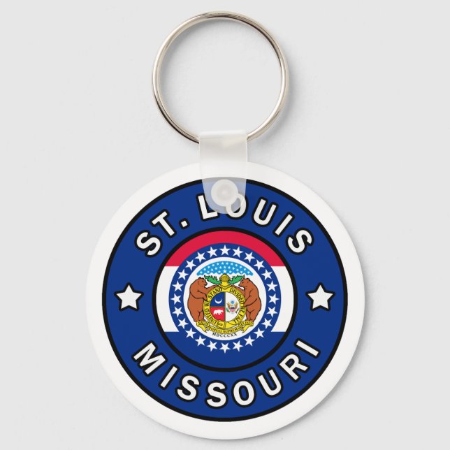 St. Louis Missouri Key Ring (Front)