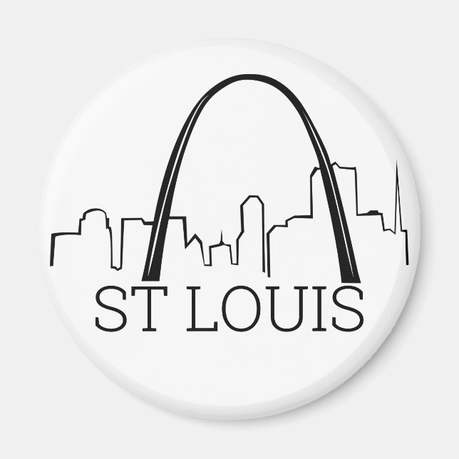 St. Louis, Missouri Magnet (Front)