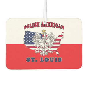 St. Louis Missouri Polish Car Air Freshener