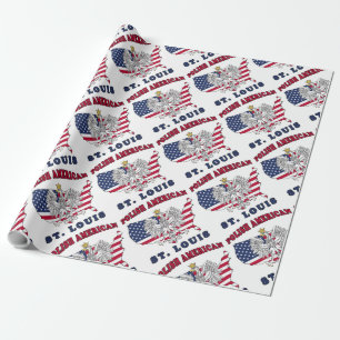 St. Louis Missouri Polish Wrapping Paper