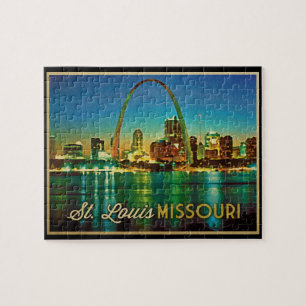 St. Louis Missouri Skyline Jigsaw Puzzle