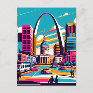 St Louis, Missouri | The Gateway Arch Postcard