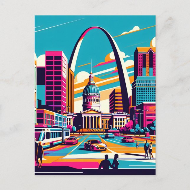 St Louis, Missouri | The Gateway Arch  Postcard (Front)