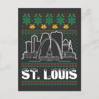 St. Louis Missouri Ugly Christmas Postcard