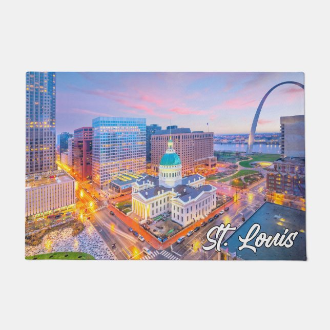 St. Louis, Missouri, United States Doormat (Front)