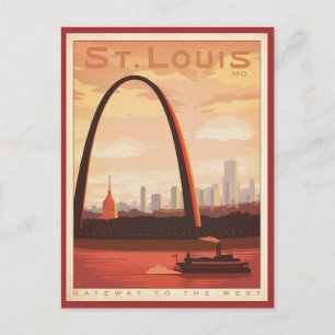 St Louis, MO Postcard